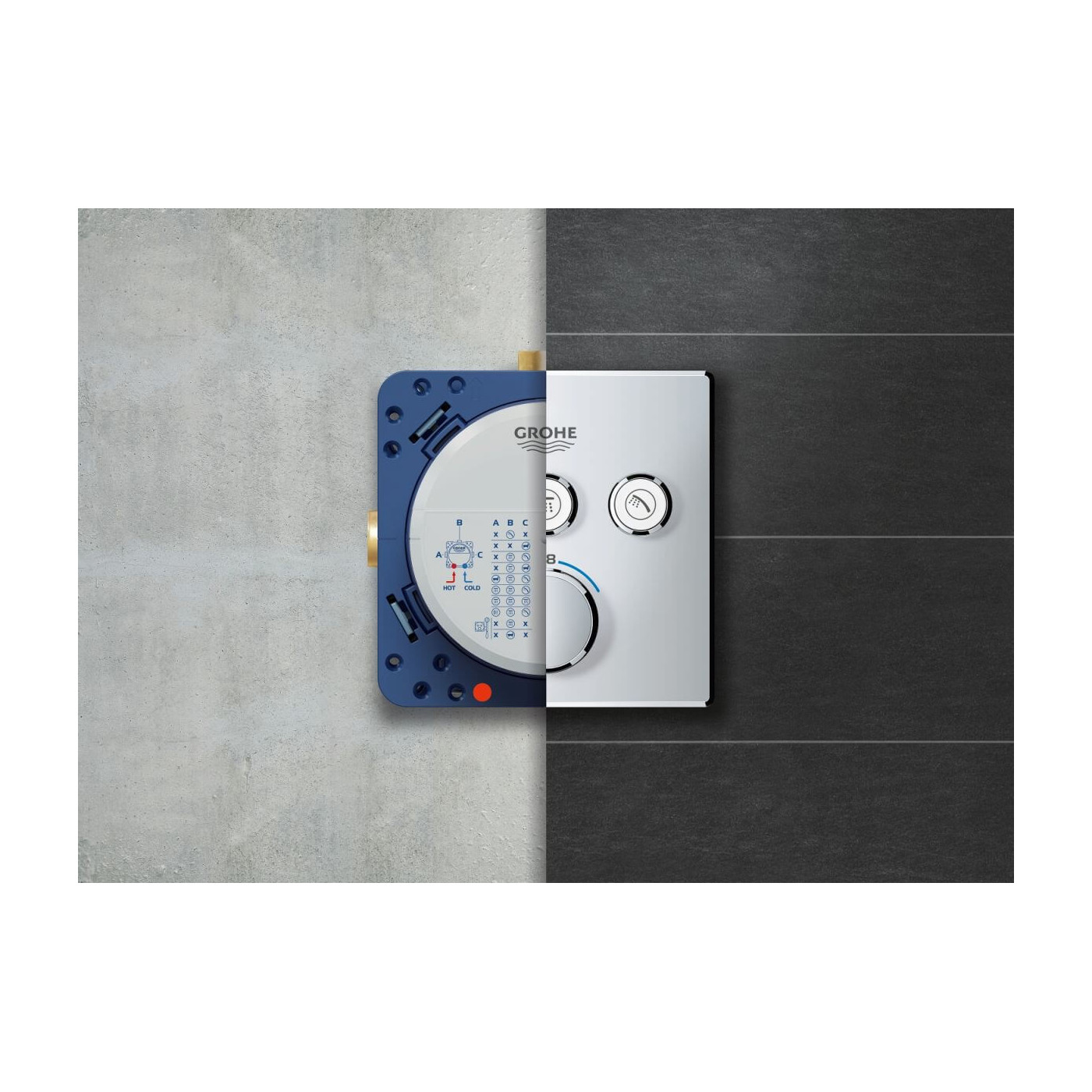 Uniwersalny Element Podtynkowy Rapido SmartBox 1/2" 35600000 Grohe