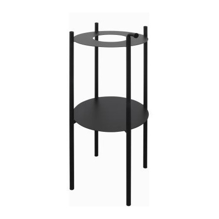 Konsola Podumywalkowa Silia Czarna 36x36x84 cm CKSN36A Deante