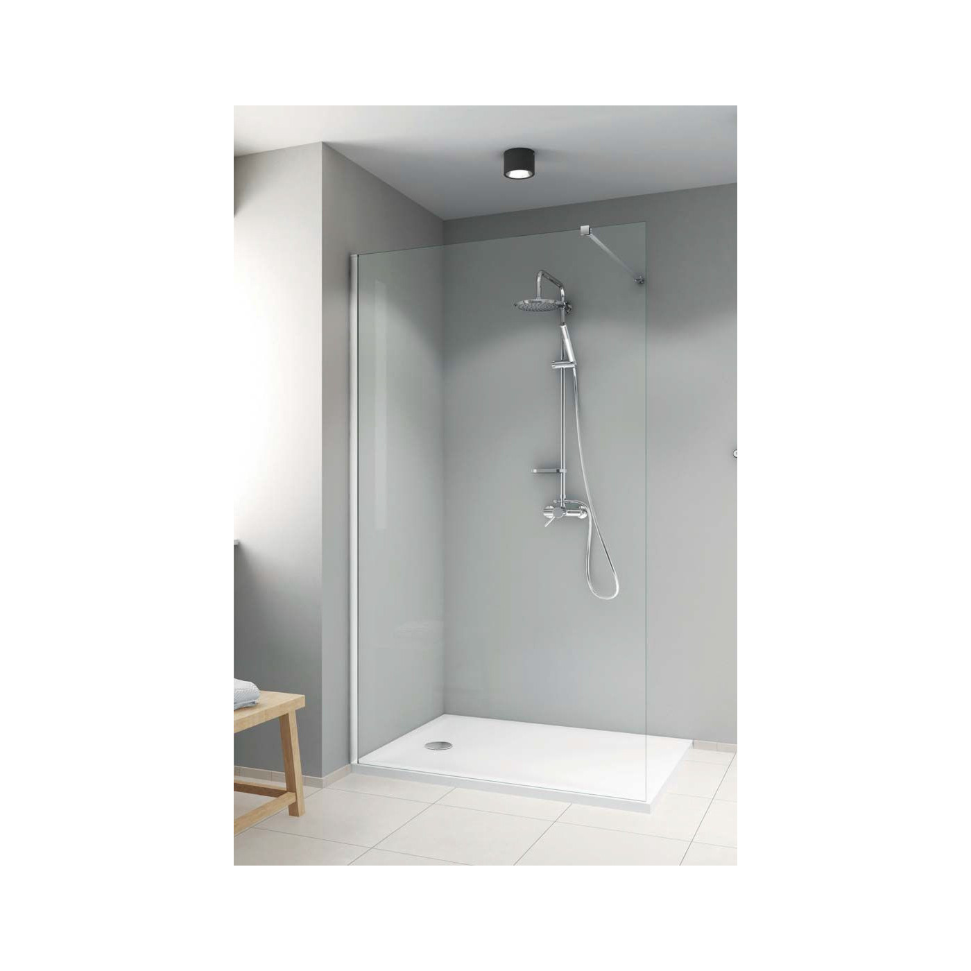 Kabina Walk-In 100cm Eco 400680 Roth