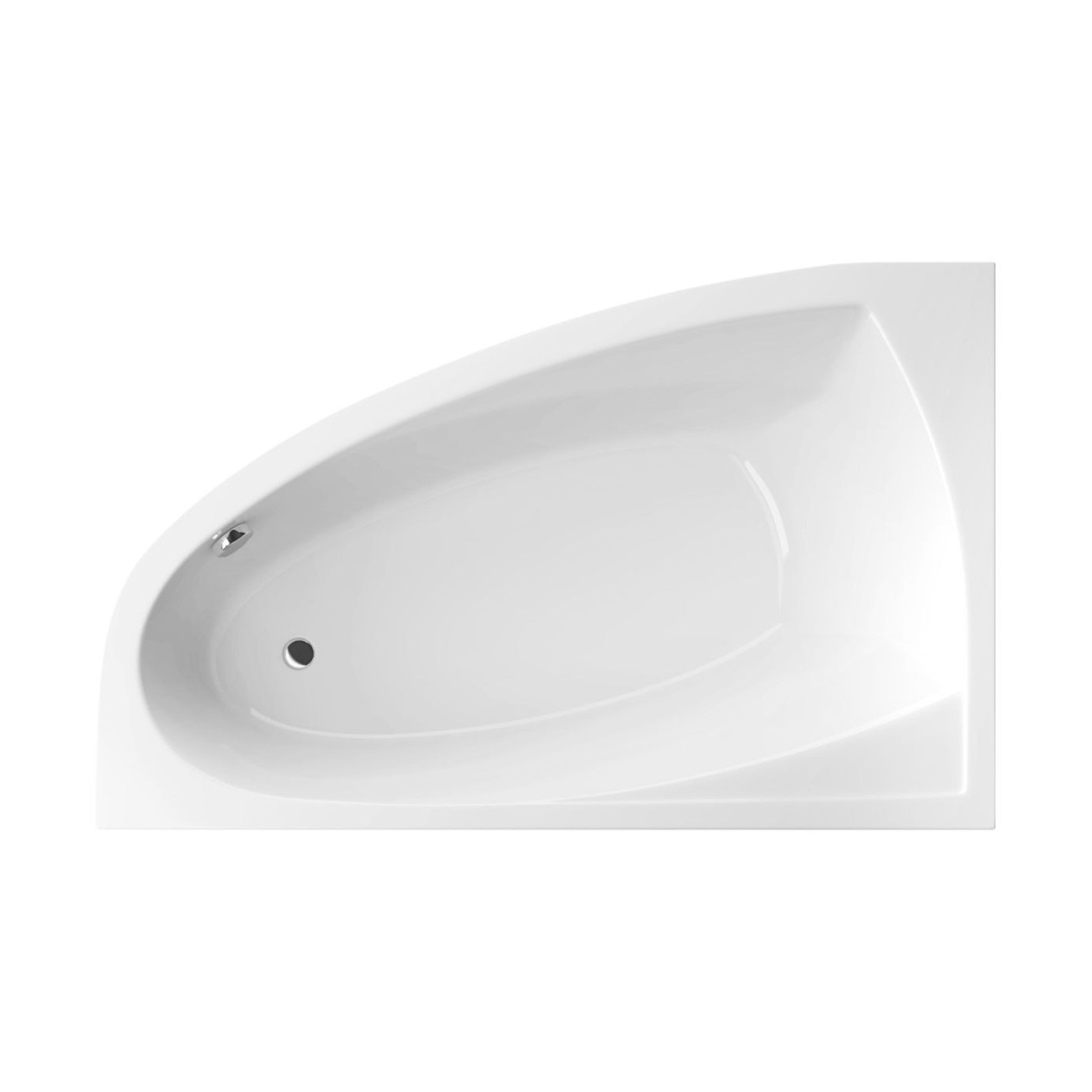 Wanna Narożna Lewa 150x95 cm Aquaria Comfort Biały Połysk WAEX.AQL15WH Excellent