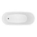 Wanna Wolnostojąca Owalna 175x75 cm Comfort Biały Połysk WAEX.CMP2.17WH Excellent