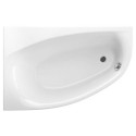 Wanna Narożna Lewa 170x110 cm Kameleon Biały Połysk WAEX.KML17WH Excellent