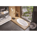 Wanna Owalna 190x95 cm Lumina Biały Połysk WAEX.LUM19WH Excellent