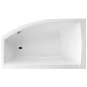 Wanna Narożna Lewa 150x85 cm Magnus Biały Połysk WAEX.MGL15WH Excellent