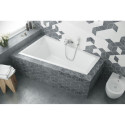 Wanna Narożna Lewa 160x95 cm M-Sfera Slim Biały Połysk WAEX.MSL16WHS Excellent