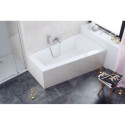 Wanna Narożna Prawa 170x100 cm Sfera Slim Biały Połysk WAEX.SFP17WHS Excellent