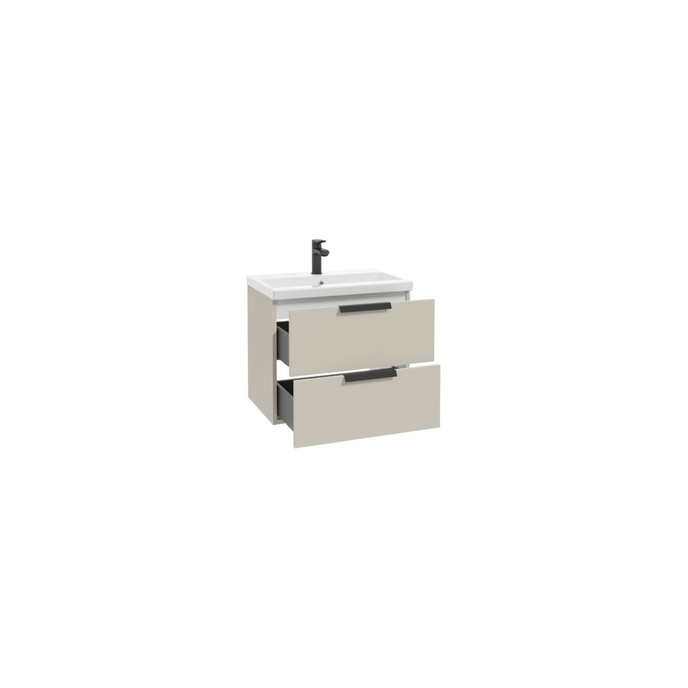Szafka Podumywalkowa Faro D60 Podwieszana Z Systemem SoftClose Kaszmir Mat 001-D-06071 Defra