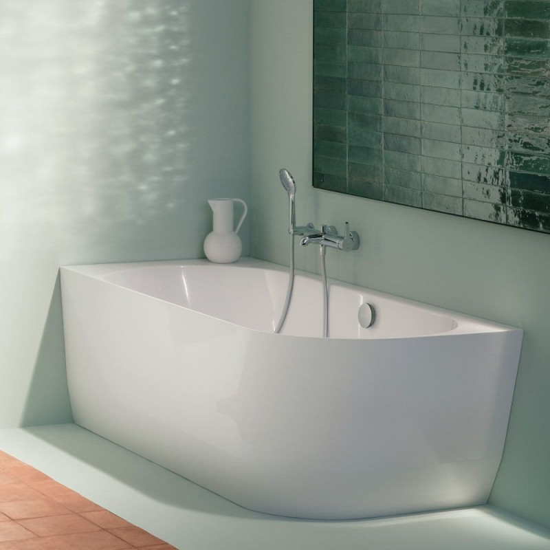 Wanna Narożna Lewa Corner 1800x800 mm Pro Biały H2449560000001 Laufen