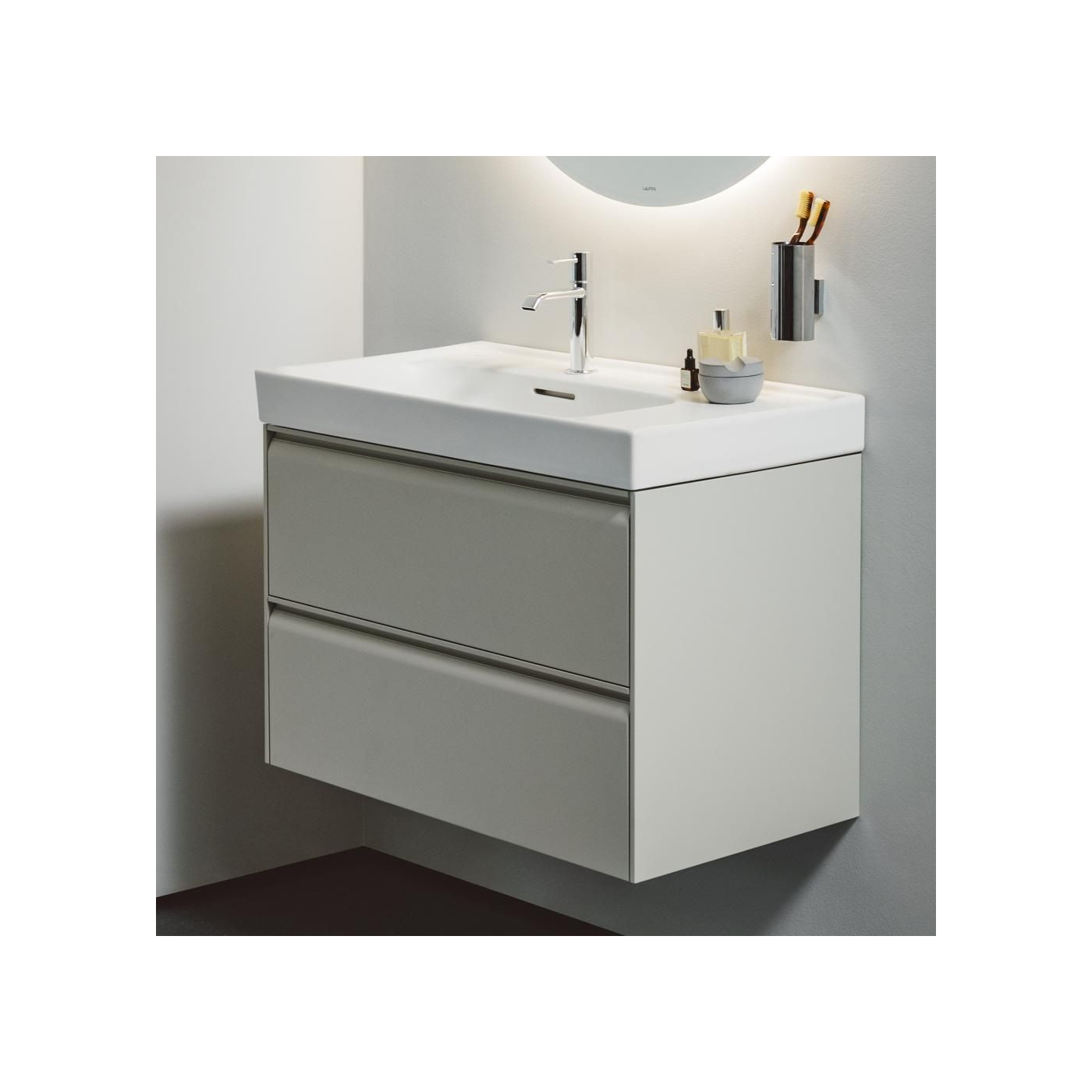 Szafka Podumywalkowa 800 Szuflady Soft Close Meda Biały Mat H4216020112601 Laufen