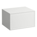 Szafka Z Blatem 600 Bez Otworu Pod Umywalkę Szuflada Push-Open The New Classic Biały Połysk H4060050856311 Laufen