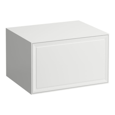 Szafka Z Blatem 600 Bez Otworu Pod Umywalkę Szuflada Push-Open The New Classic Biały Połysk H4060050856311 Laufen