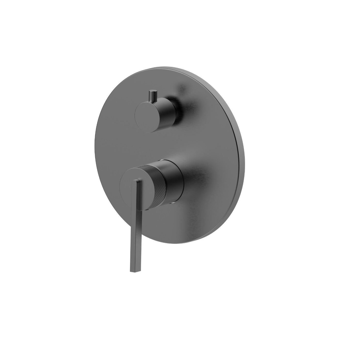 Bateria Prysznicowo-Wannowa Podtynkowa Z Boxem 3-Wyjściowym Ori Gun Metal 08042BN Emporia
