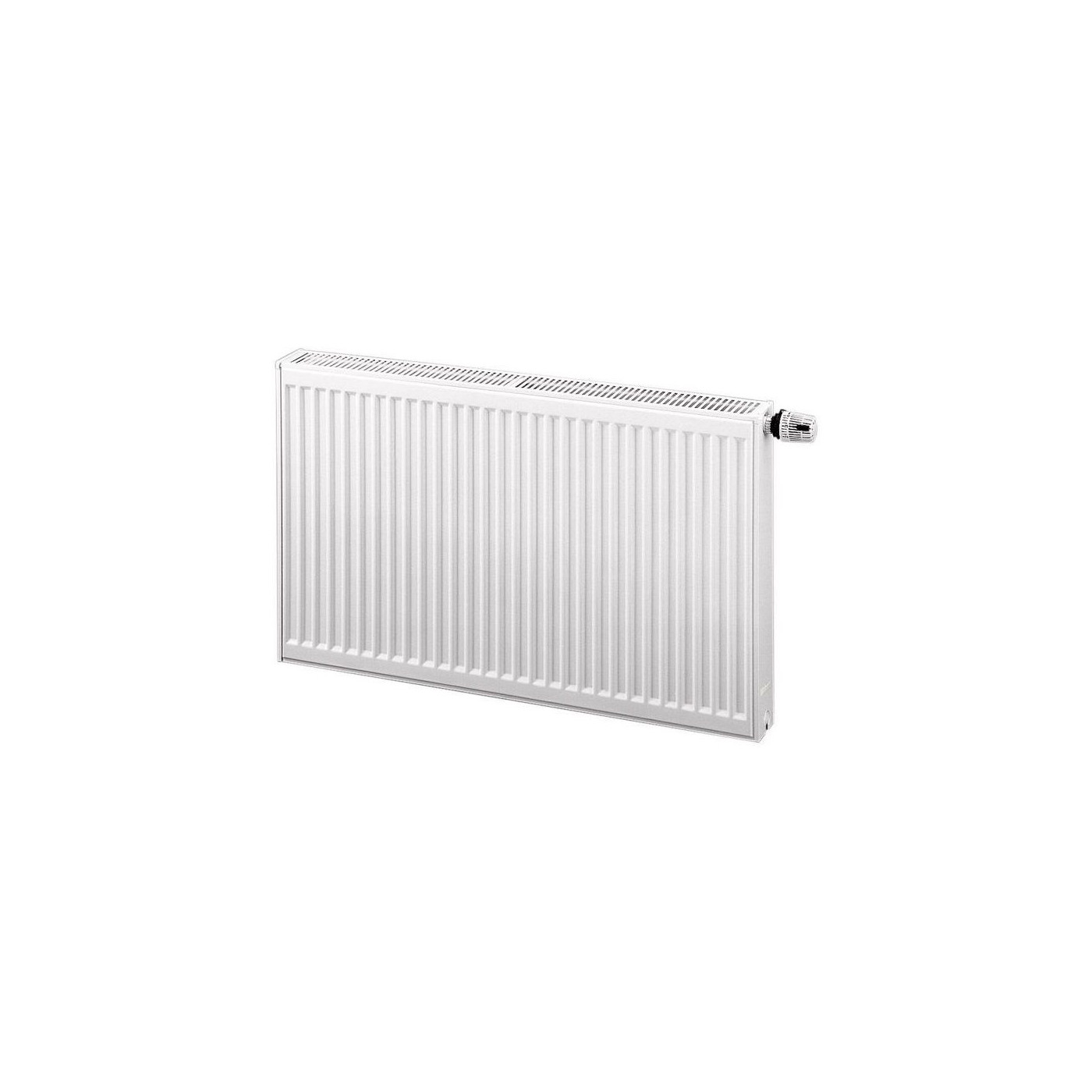 Grzejnik Stalowy Płytowy Z Podłączeniem Dolnym Ventil Compact CV22 400x1100 mm Biały RAL9016 F072204011011300 Purmo