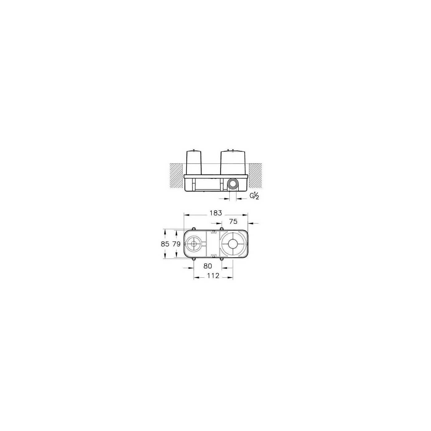 Element Podtynkowy A42230EXP Vitra