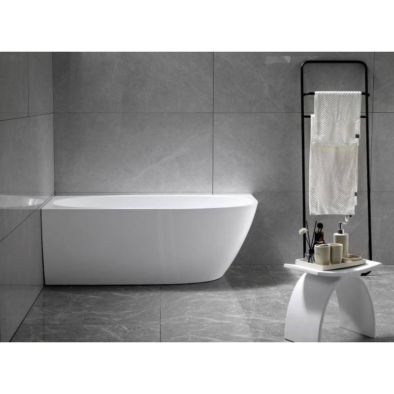 Wanna Wolnostojąca Narożna Lewa Neris 1500x750x560 mm Biały 31503150L Bevisa