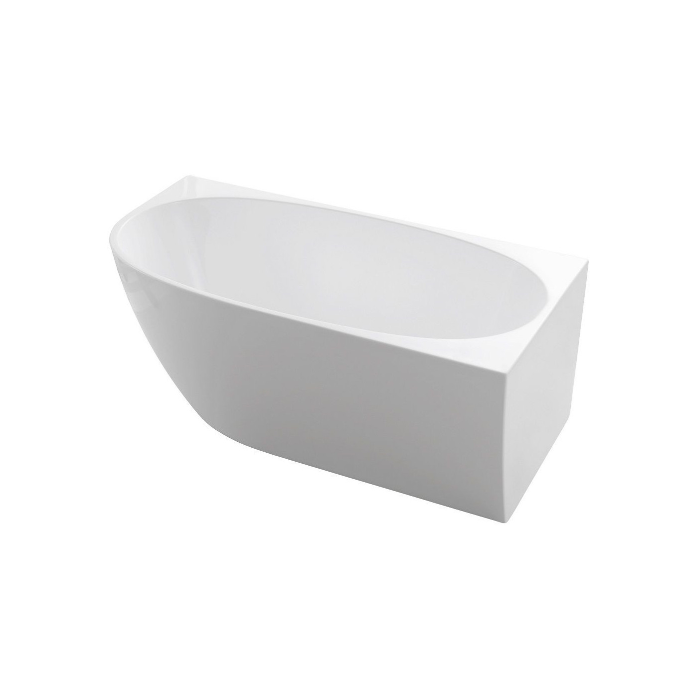 Wanna Wolnostojąca Narożna Prawa Neris 1500x750x560 mm Biały 31503150R Bevisa
