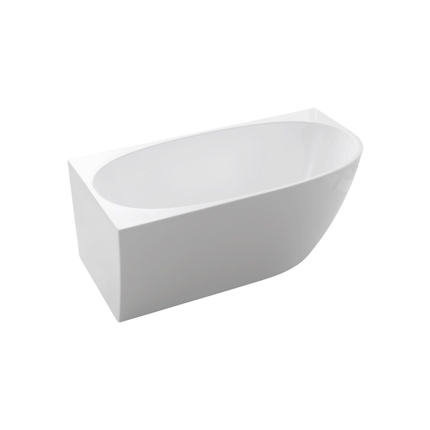 Wanna Wolnostojąca Narożna Lewa Neris 1700x810x560 mm Biały 31503170L Bevisa