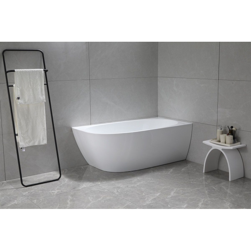 Wanna Wolnostojąca Narożna Prawa Neris 1700x810x560 mm Biały 31503170R Bevisa