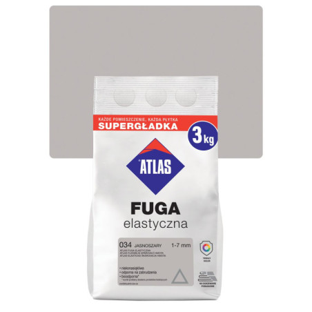 Fuga Elastyczna 3 Kg Jasnoszary 034 Atlas