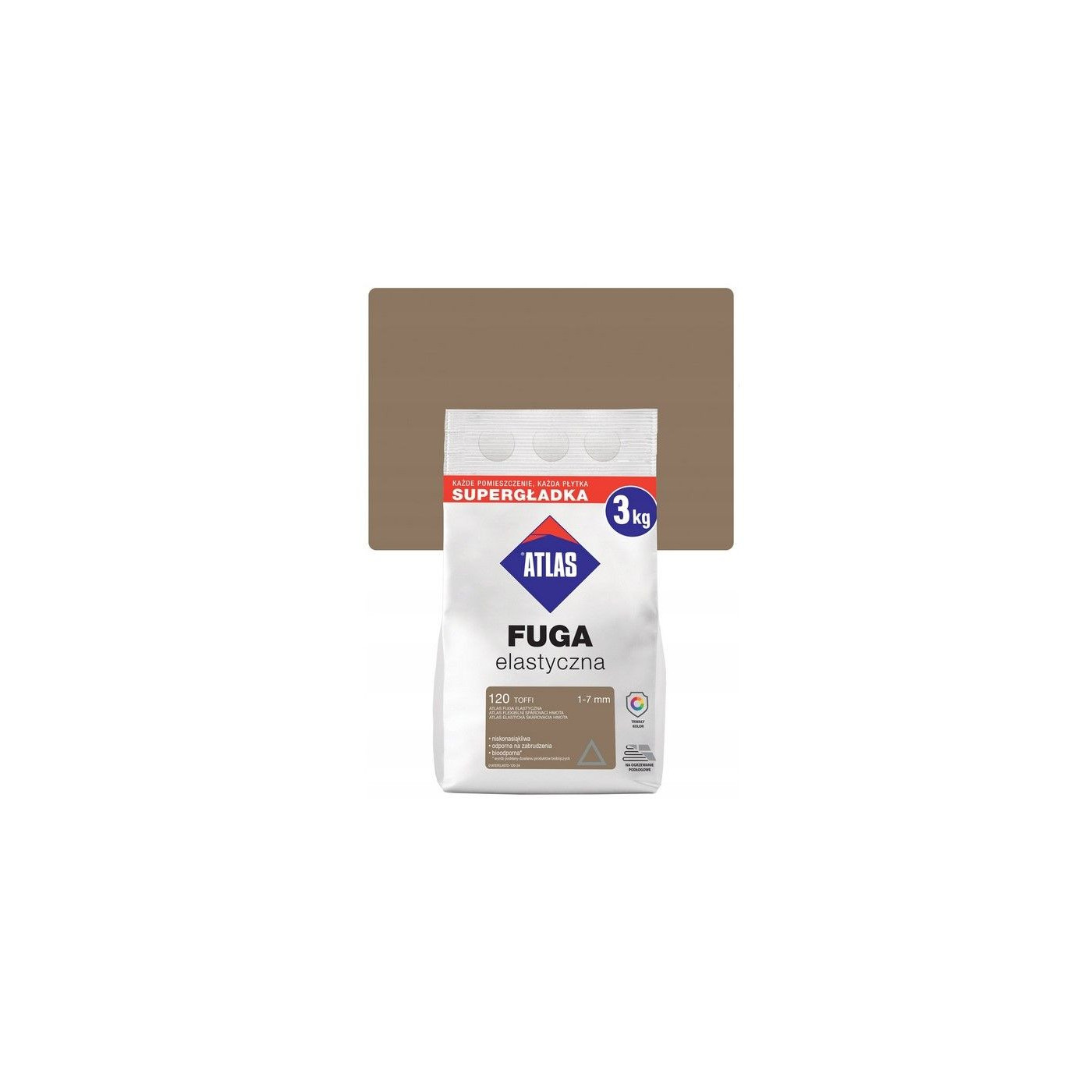 Fuga Elastyczna 3 Kg Toffi 120 Atlas