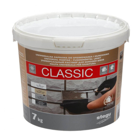 Zaprawa Do Fugowania Classic Beż 7kg Stegu