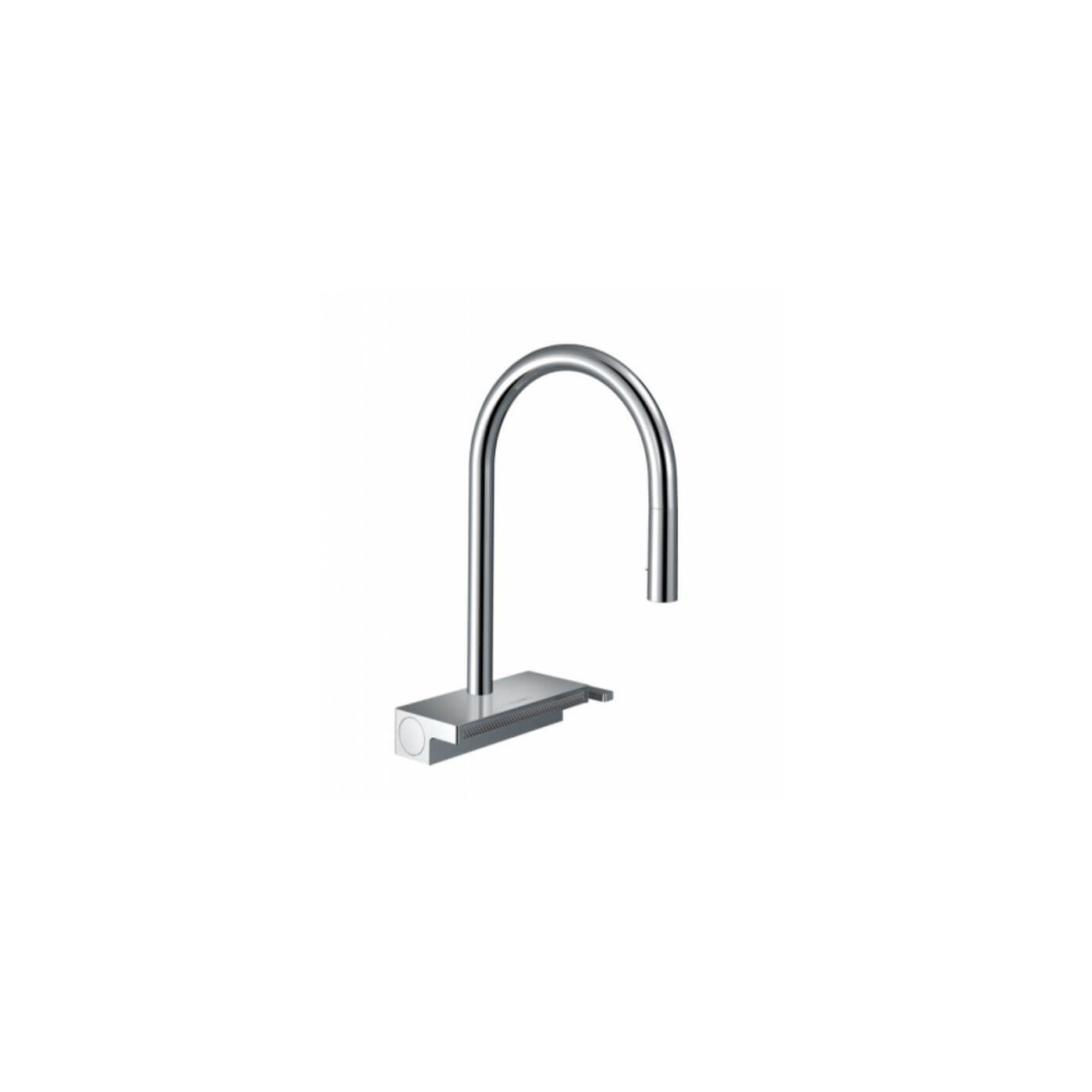 Bateria Kuchenna Aquano Select Z Wyciąganą Wylewką Chrom 73837000 Hansgrohe