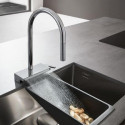 Bateria Kuchenna Aquano Select Z Wyciąganą Wylewką Chrom 73837000 Hansgrohe