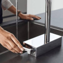 Bateria Kuchenna Aquano Select Z Wyciąganą Wylewką Chrom 73837000 Hansgrohe