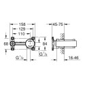 Element Podtynkowy Do Baterii Umywalkowej 23571000 Grohe