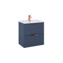 Zestaw Umywalka I Szafka Set Street Plus Navy Blue 168899 Elita