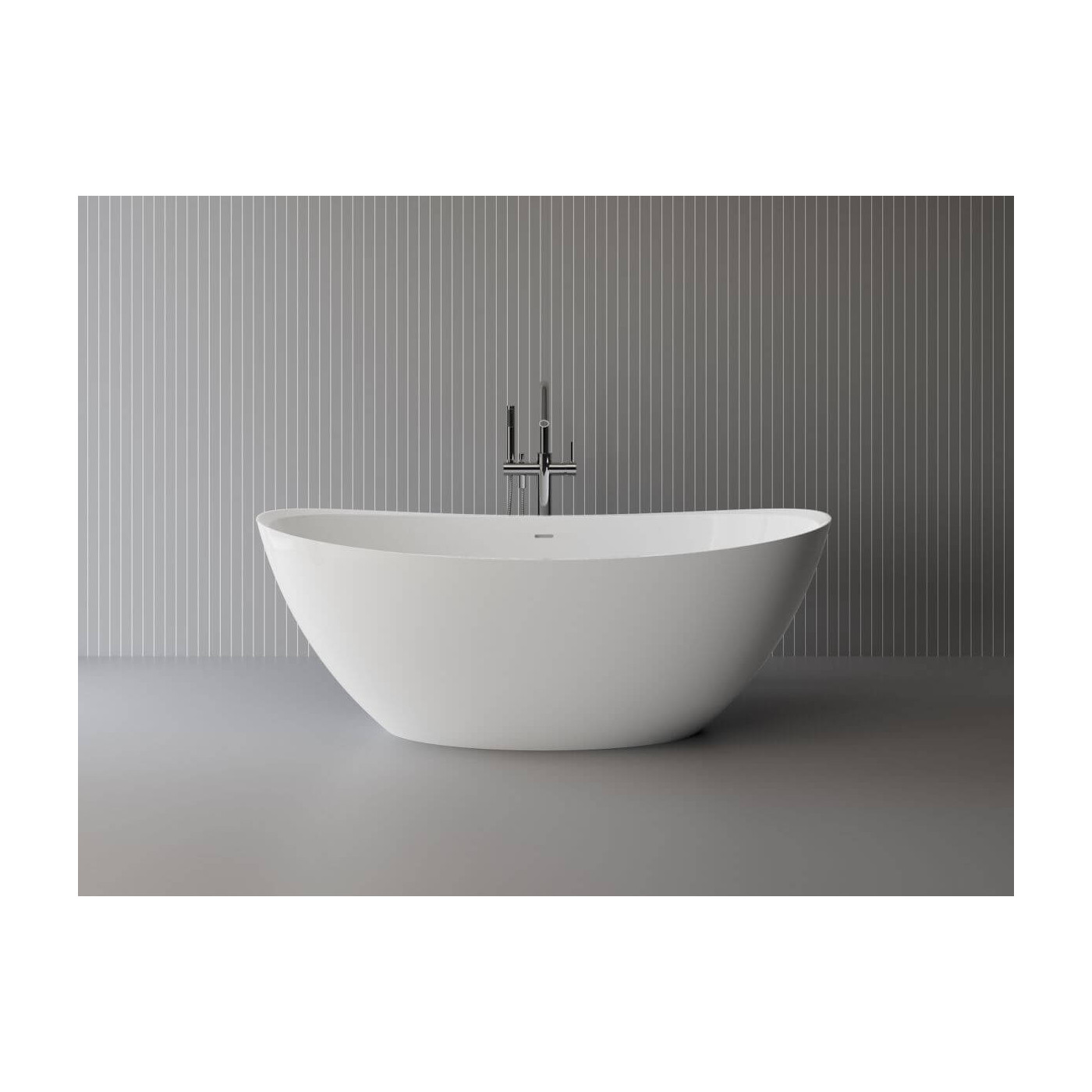 Wanna Wolnostojąca BT0068 167x81,7 Snow White Marmite
