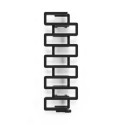 Grzejnik Bookie RAL9005SOFT Zx 169,5x40 WGBUK165040KS95ZX Terma