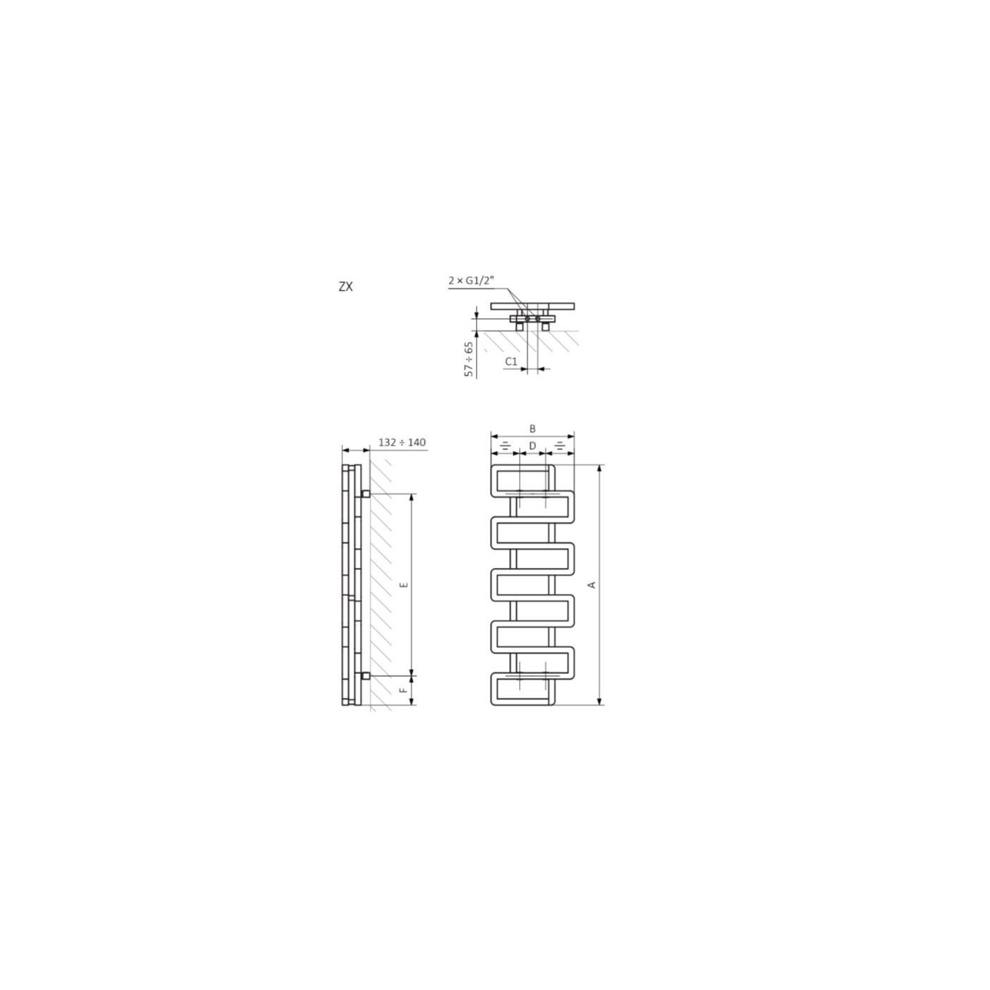 Grzejnik Bookie RAL9005SOFT Zx 169,5x40 WGBUK165040KS95ZX Terma