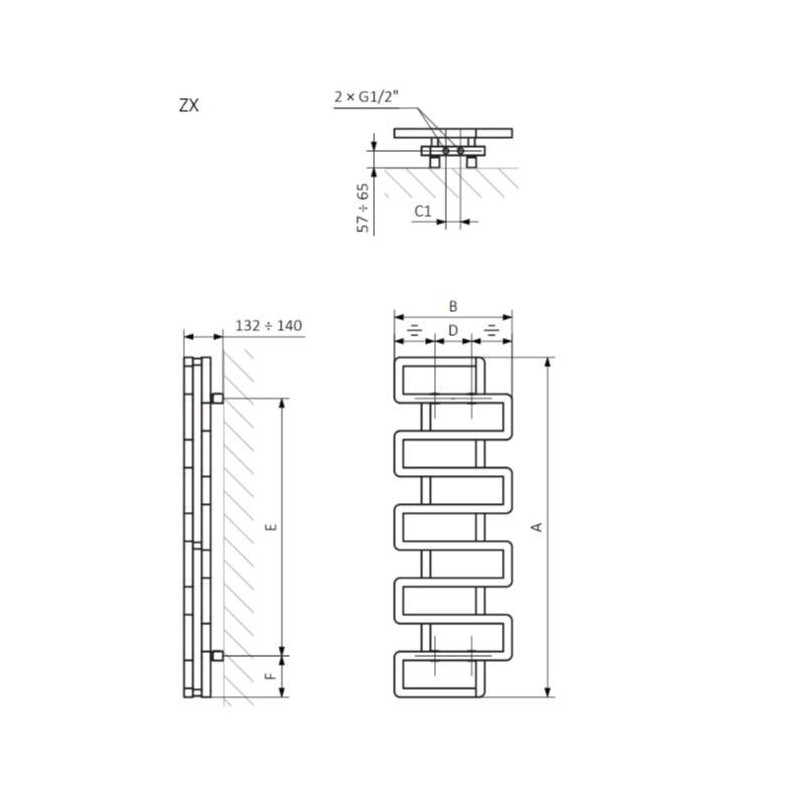 Grzejnik Bookie RAL9005SOFT Zx 169,5x40 WGBUK165040KS95ZX Terma
