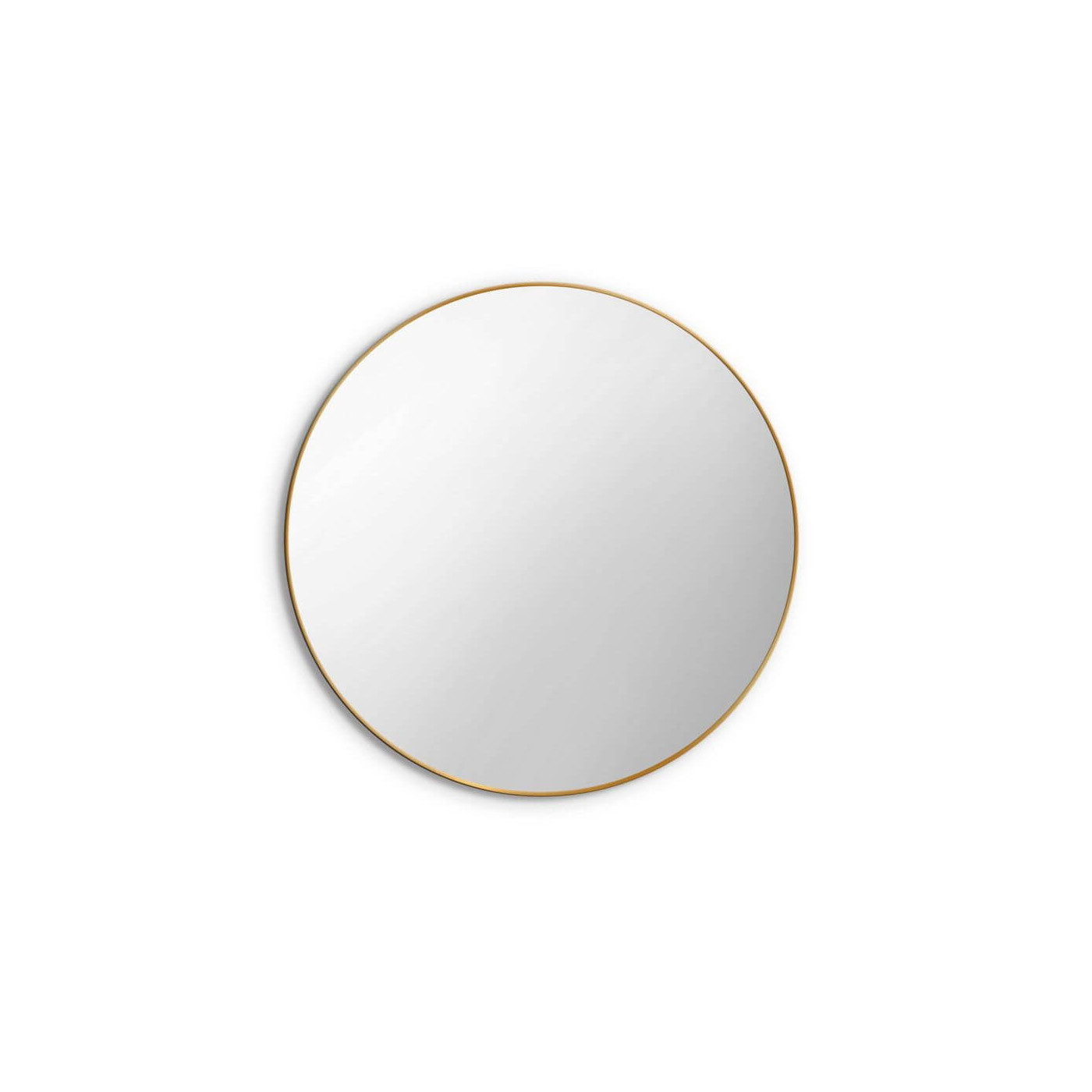 Lustro Scandinavian Delicate 85 cm Miedziany Ruke