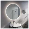 Lustro Łazienkowe LED podświetlane Simple Syriusz Ambiente LED 145x145 Ruke