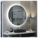 Lustro Łazienkowe LED podświetlane Simple Syriusz Ambiente LED 145x145 Ruke
