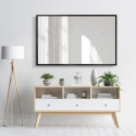Lustro Formosa LED Ambiente Barwa Neutralna Czarna Rama 100x60 Ruke