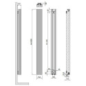 Grzejnik Dekoracyjny Beams Mono 1800x150 Jet Black Kermi