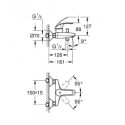 Bateria Wannowa Eurosmart 33300002 Grohe