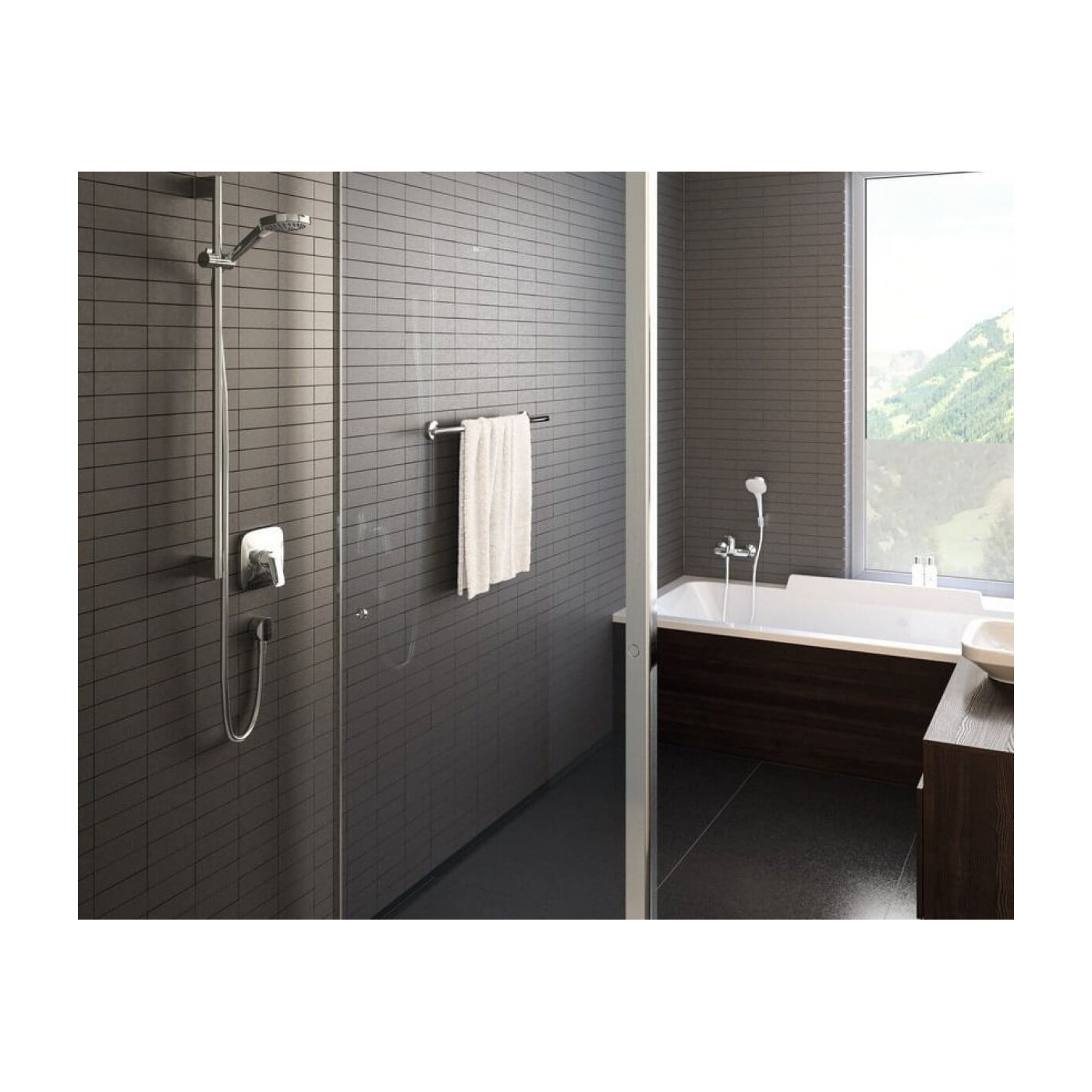 Bateria Wannowa Logis 71405000 Hansgrohe