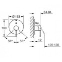 Jednouchwytowa Bateria Wannowa Essence Cool Sunrise 19285GL1 Grohe