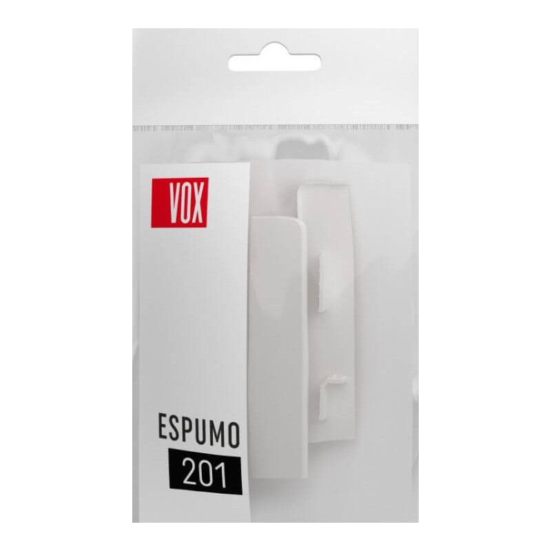 Zaślepka Do Listew Przypodłogowych Espumo 201 Biały Komplet L+P VOX