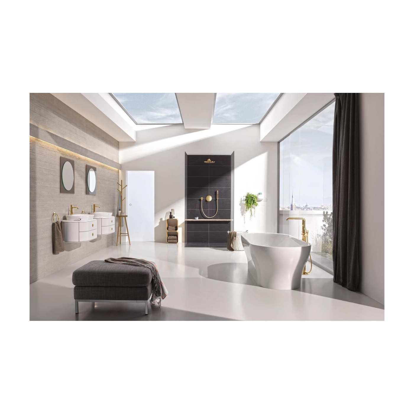 Bateria Wannowa Essence Cool Sunrise 25248GL1 Grohe