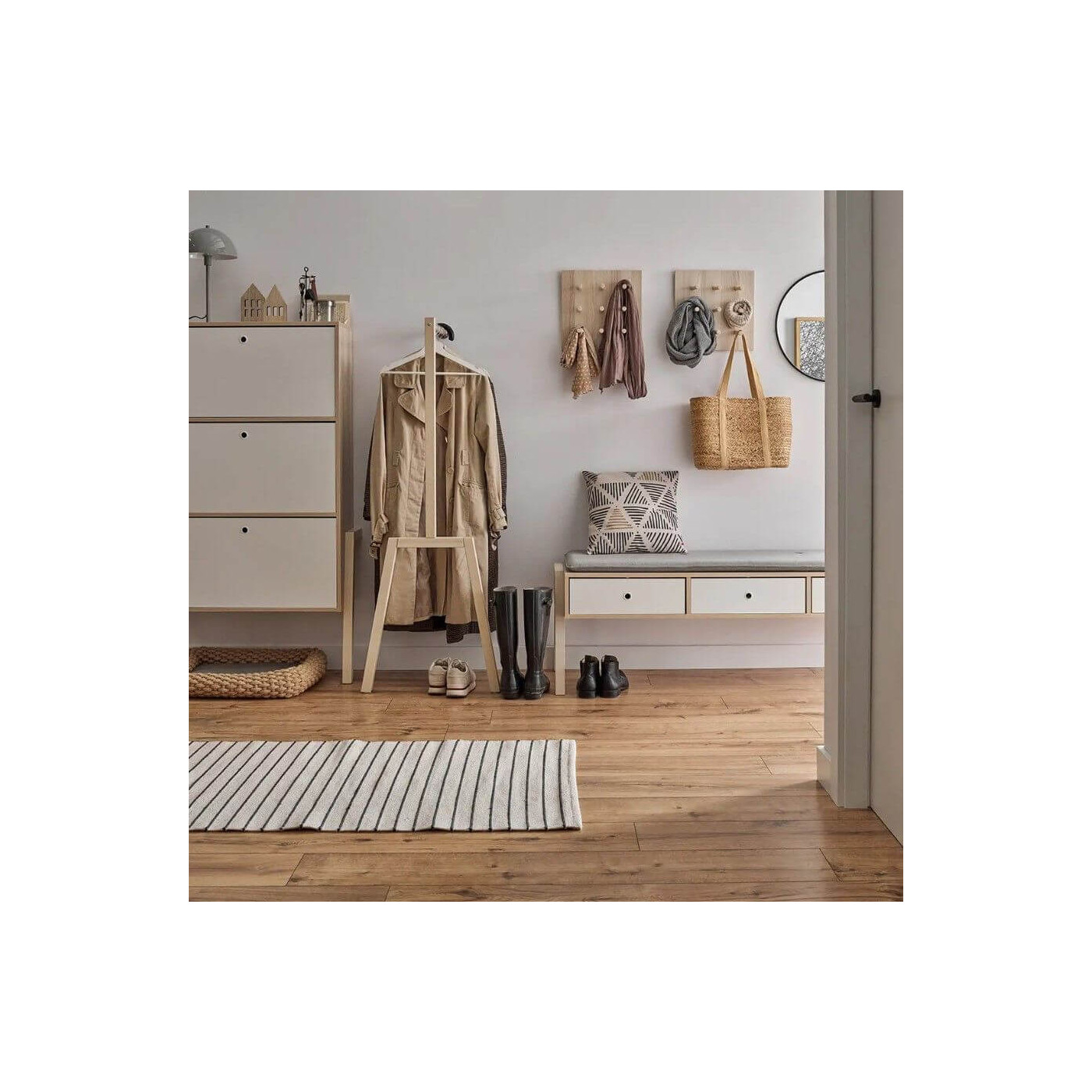 Listwa Przypodłogowa PCV Espumo ESP201 Biały 80x16x2400 mm Vox