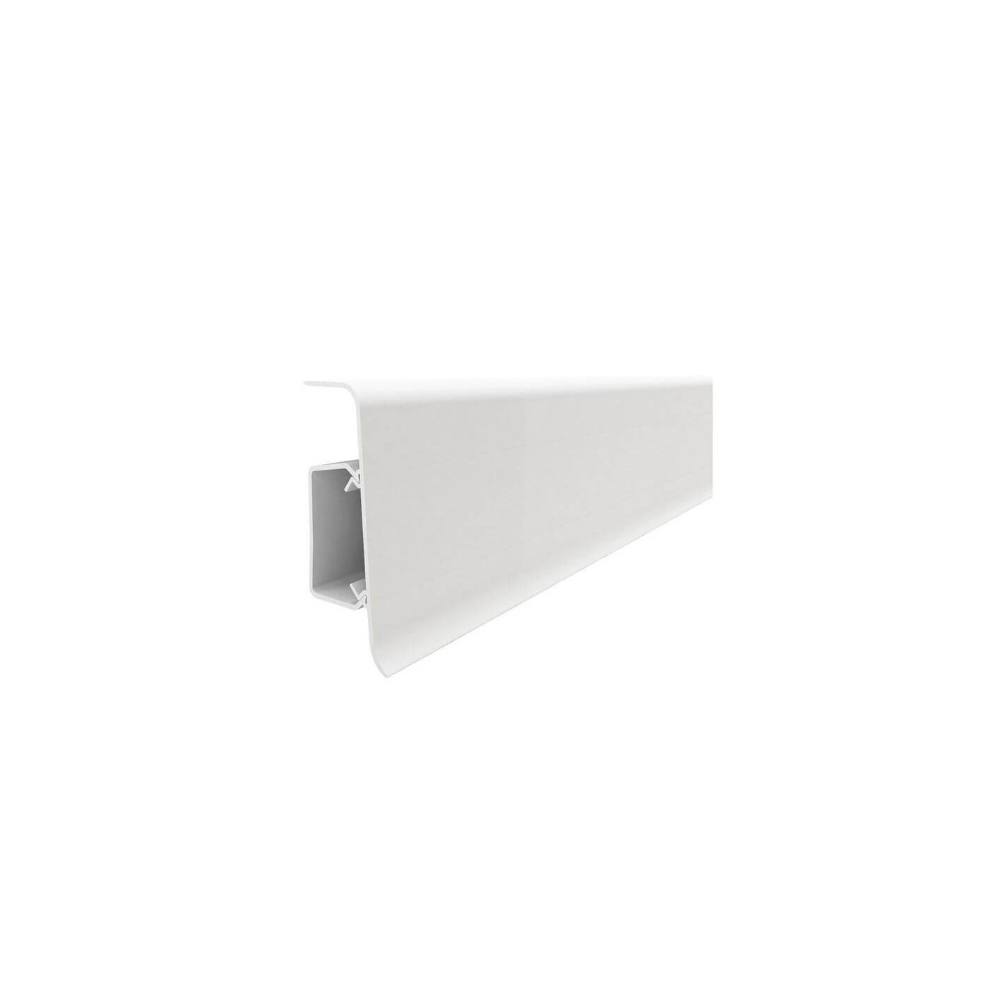Listwa Przypodłogowa PCV Esquero Duo 650 Biały 55x22x2500 mm Vox