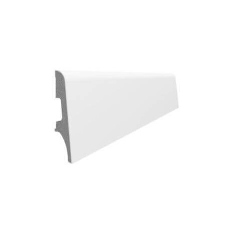 Listwa Przypodłogowa PCV Espumo ESP101 Biały 65x16x2400 mm Vox