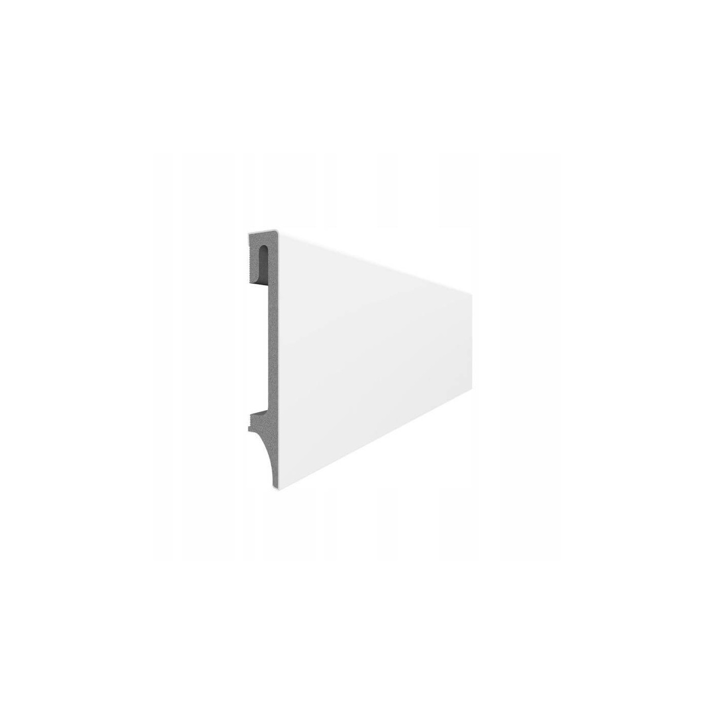Listwa Przypodłogowa PCV Espumo ESP401 Biały 100x16x2400 mm Vox