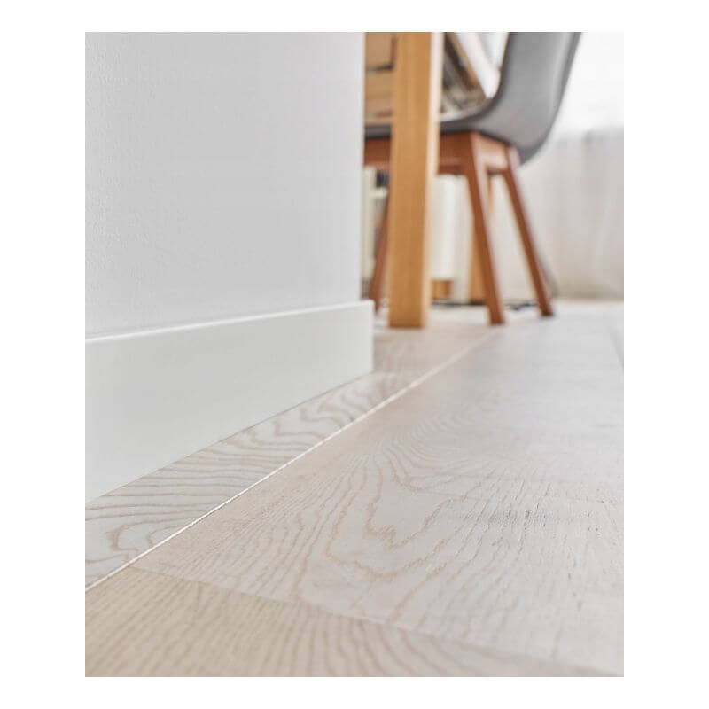 Listwa Przypodłogowa PCV Espumo ESP401 Biały 100x16x2400 mm Vox