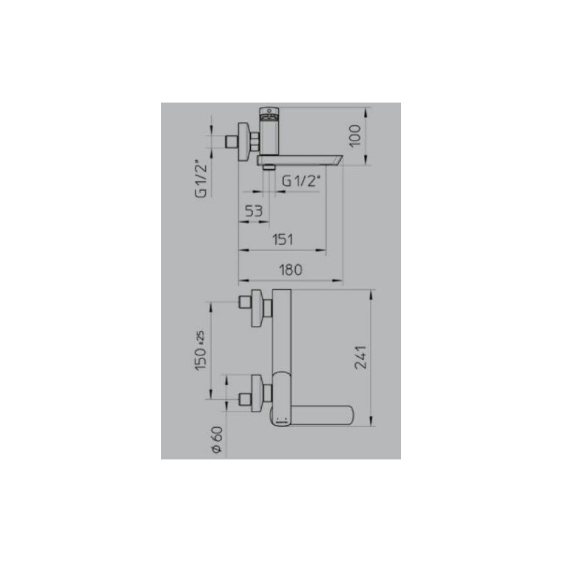 Bateria Wannowa Ścienna Mis 56115438 Palazzani